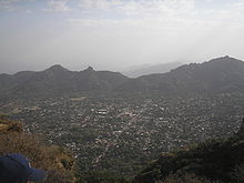 Vue générale de Morelos où a lieu le tournage de Sierra Torride