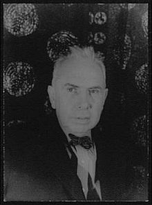 Theodore Dreiser, photographié par Carl Van Vechten, 1933