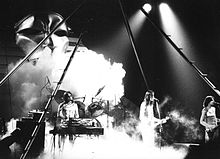Utopia en concert en 1977