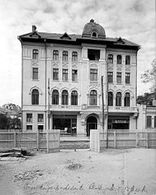 Ancienne Maison du Corps Didactique Primaire de Ploiești ou Casa corpului Didactic, vers 1930.