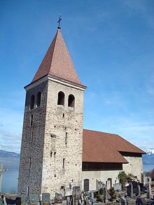 Vue de la tour du prieuré