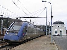 La gare de Saint-Sulpice-Laurière.
