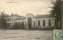 La gare au tout début du XXe siècle, avant que ses pavillons latéraux ne soient surélevés