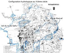 Configuration hydrologique au XVe