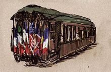 Wagon de l'armistic