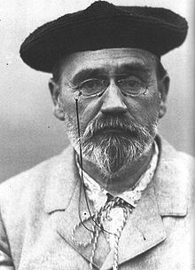 Autoportrait au béret, Émile Zola, 1902.