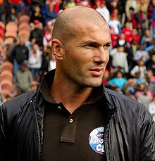 Zinedine Zidane en 2008