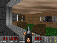 Deux jeux de tir subjectif : FreeDoom, une reproduction libre de Doom (1992) et S.T.A.L.K.E.R.: Call of Pripyat (2009).