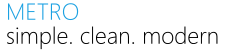 Logo de l'interface Metro