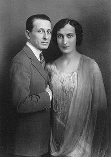 Alexandre Tansman et sa première épouse, Anna Eleonora Brociner