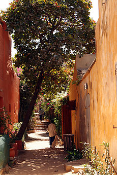Une rue de Gorée
