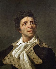 Portrait de Marat par Joseph Boze (1793)