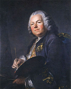 Nattier par Louis Tocqué, 1720 ;Musée de Stockholm