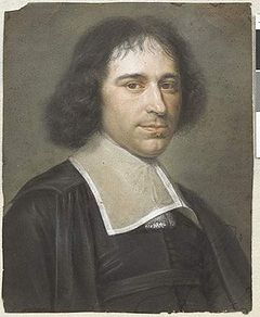 portrait supposé de Ménage, par Bernard Vaillant (1666).