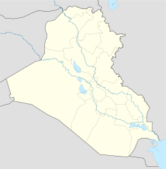 Localisation de Mandalî en Irak