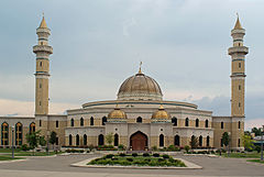 Vue d'ensemble de la mosquée