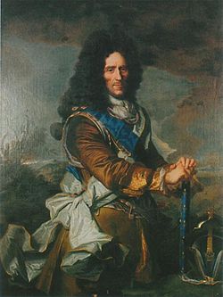 Le maréchal de Rosen. Copie d'après Hyacinthe Rigaud