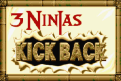 logo de 3 Ninjas Kick Back