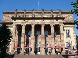 Façade de l'Opéra de Strasbourg en 2006
