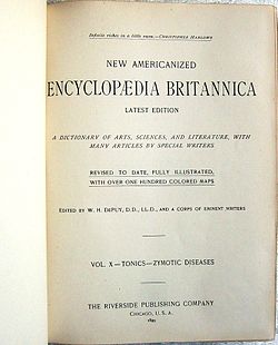 Nouvelle édition américaine de l’Encyclopedia Britannica (1991)