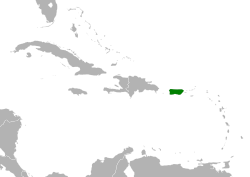 Anthracothorax viridis map.svg