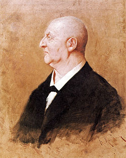Portrait de Bruckner par Hermann von Kaulbach