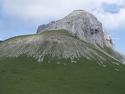 Face Ouest de la pointe d'Areu