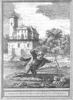 L'Astrologue qui se laisse tomber dans un puits, Jean de La Fontaine : Livre II, Fable 13