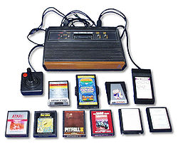 Atari VCS 2600 modèle original et quelques jeux