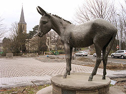 Statue d'âne
