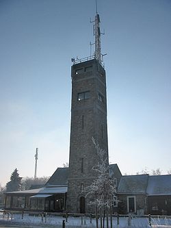 Belgium, Botrange, Communication tower.JPG