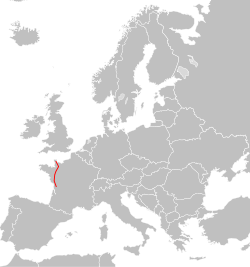 Carte de la route européenne 3