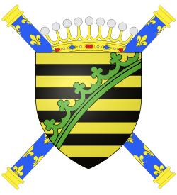 Les armes de Maurice de Saxe