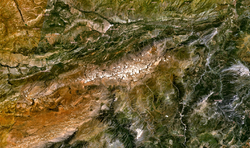 Image satellite du Bolkar.