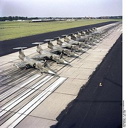 F-104G du JG-74 à Neuburg en juin 1965
