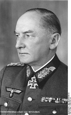 Erwin von Witzleben en 1940