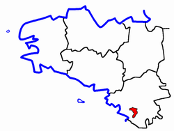 Localisation du Canton du Pellerin