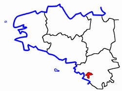 Localisation du Canton de Saint-Père-en-Retz