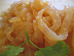  Rhopilema esculentum en salade