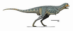 Carnotaurus sastrei (vue d'artiste)