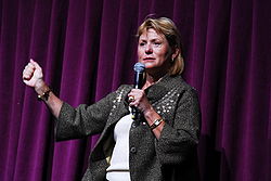 Carole Bartz à sa première réunion générale de Yahoo! en janvier 2009