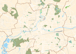Géolocalisation sur la carte : Rennes/France