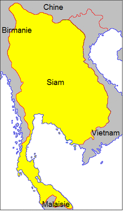 Le royaume de Siam à son apogée.