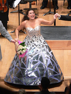 Après une représentation de La Cenerentola (Rossini), Salle Pleyel, Paris, en 2008