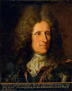 Portrait du duc de Chevreuse par Hyacinthe Rigaud