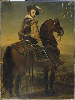 Portrait équestre du maréchal de Cossé-Brissac
