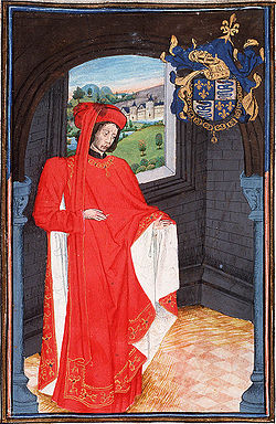 Charles d'Orléans, en habit de chevalier de la Toison d'or