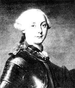 Le marquis de Castelnau, au temps de sa gloire, au côté de Dupleix.