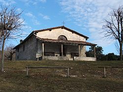 L'église rurale de San Marco alla Maresana