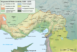 La Petite-Arménie en 1204 et 1266